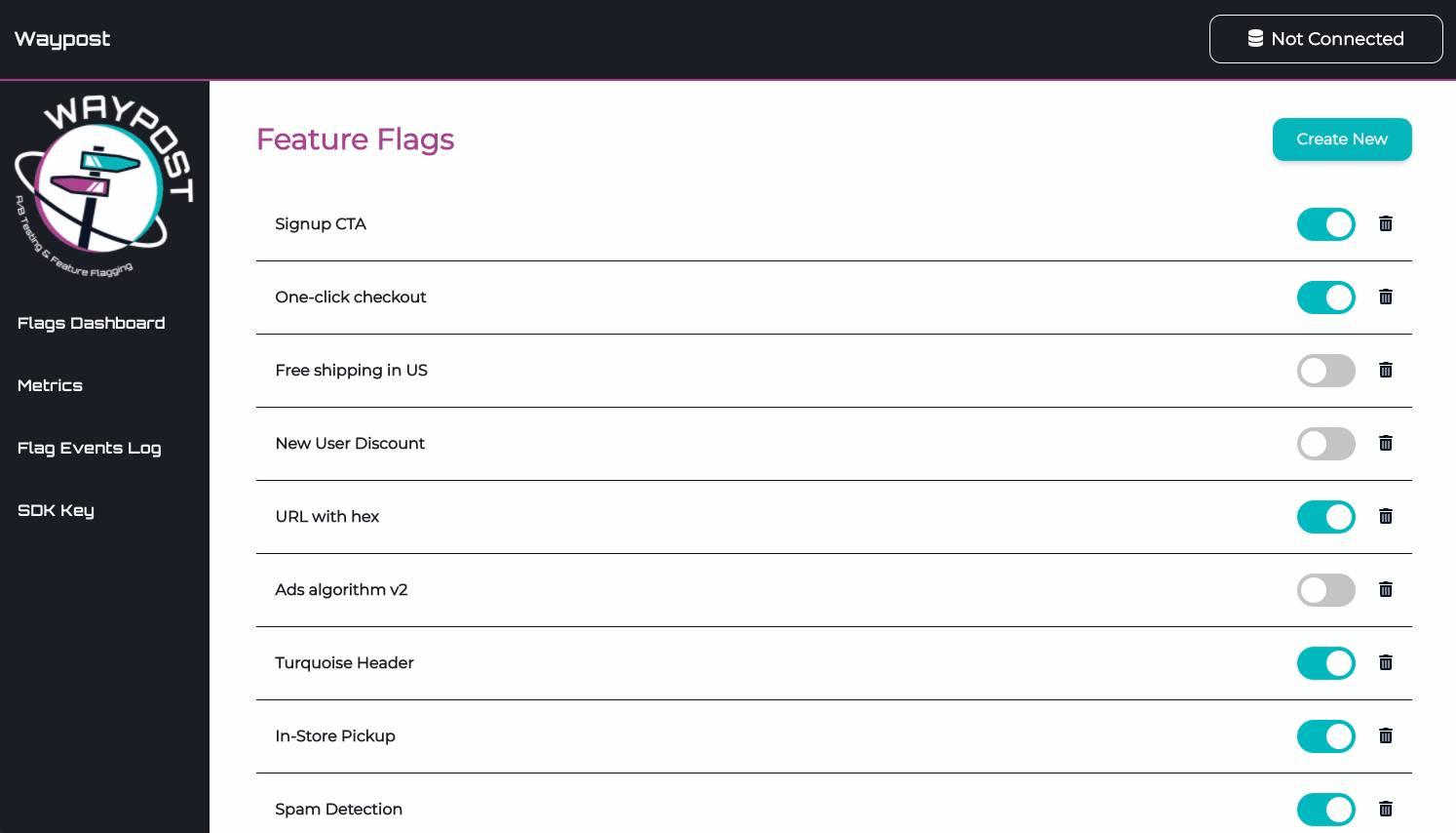 database connection form